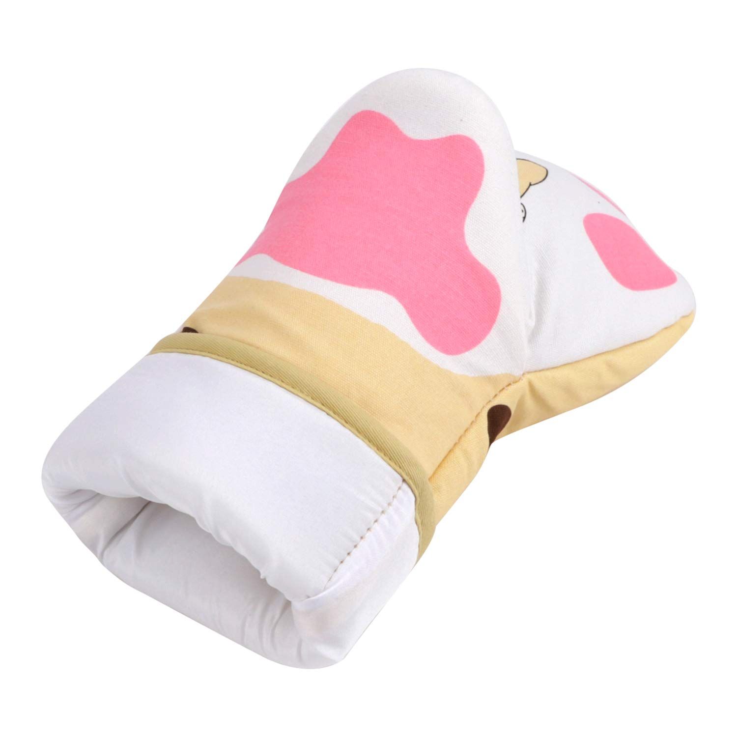 Oven gloves lovely cat design oven gloves heat resistant cooking gloves pot view 5
