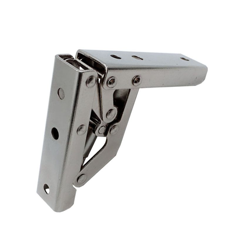 4PCS 90 degree support folding shelf hinge cabinet hinge concealed shelf — image 1