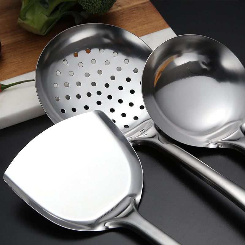 Stainless steel thickened spoon view 5