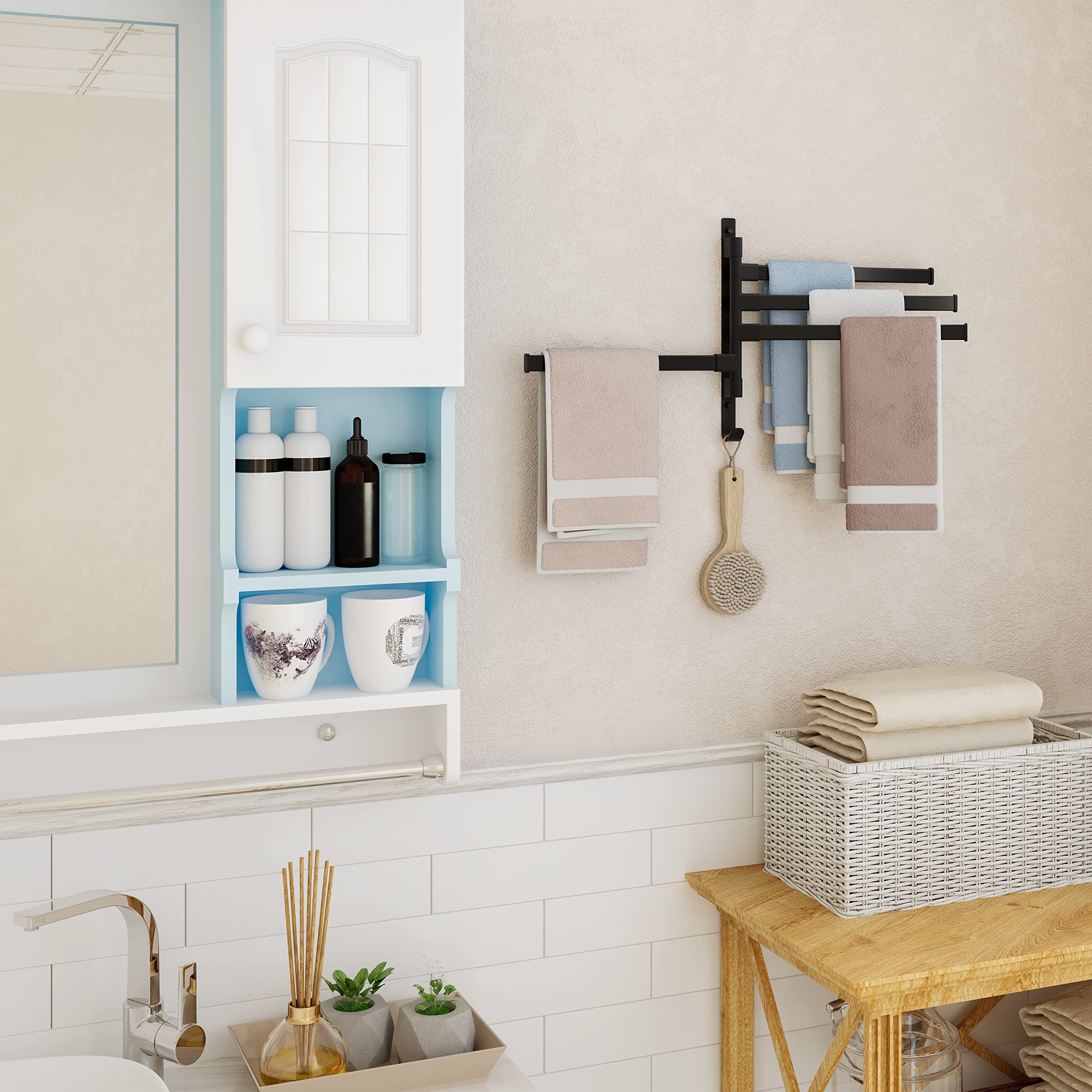 Wall Mounted Towel Bar for Bathroom view 4