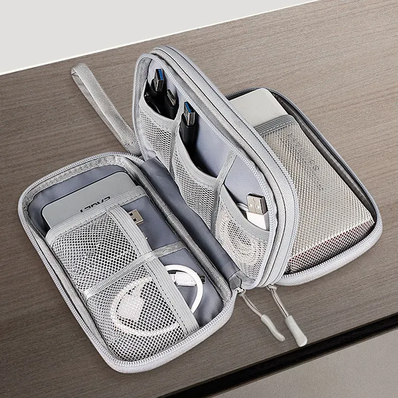 Waterproof Portable Electronic Organizer Travel Accessories Cable Bag view 2