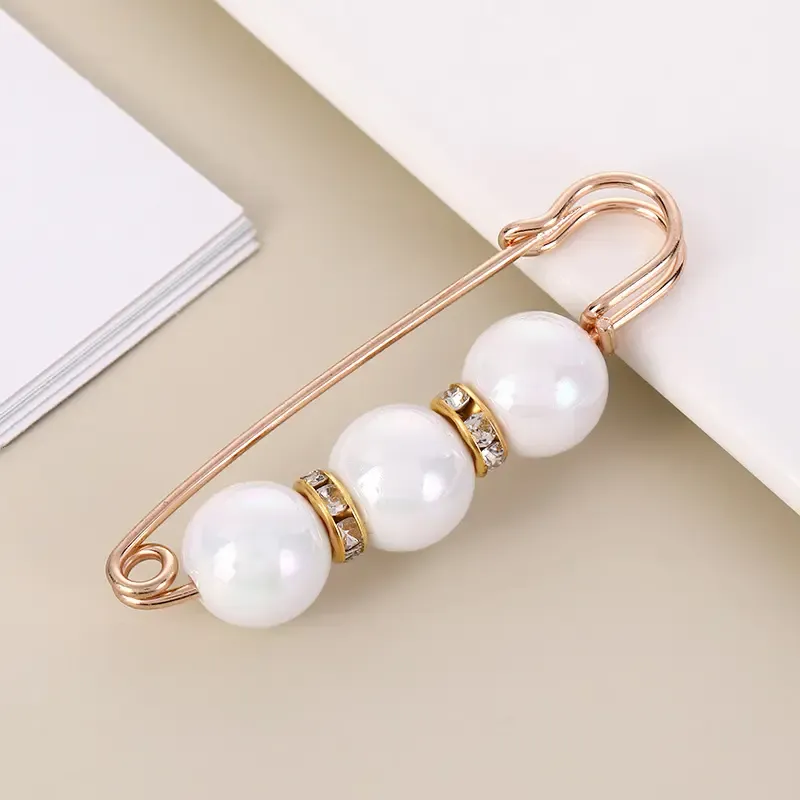 Brooch Pins for Women Clothes Buckle Clips Brooch Large Safety Shawl Pins view 2