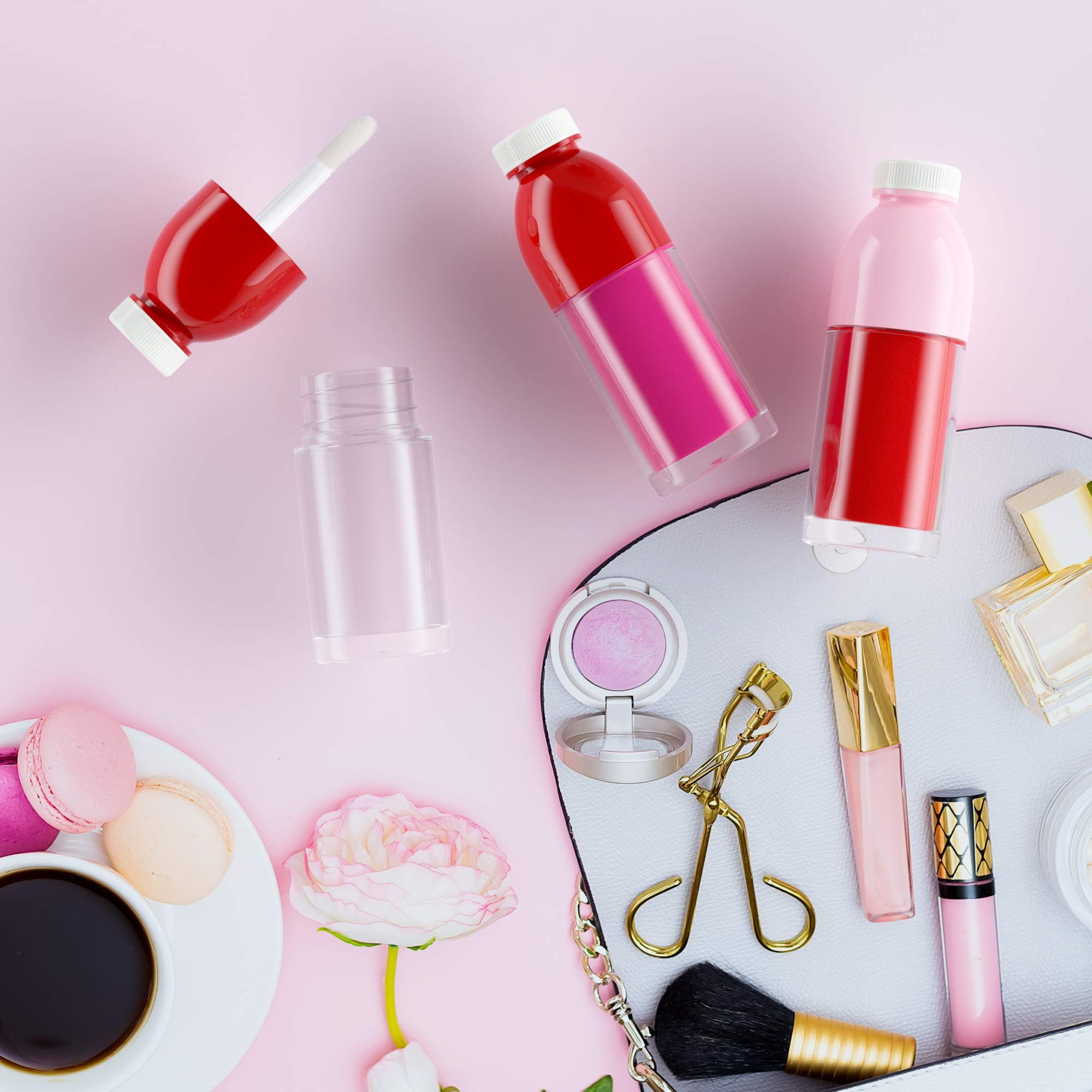 4 Pieces Adorable Empty Lip Gloss Bottles view 3
