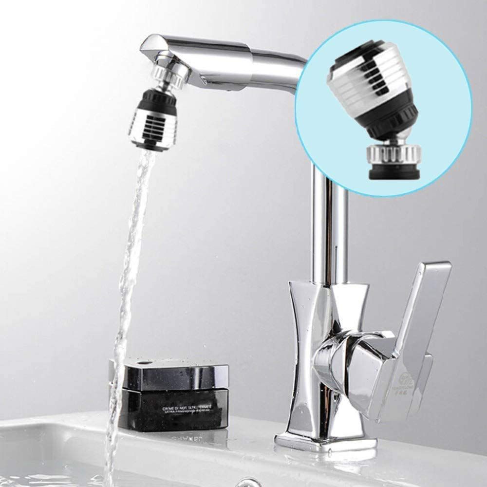 360 Rotate Swivel Water Saving Tap Aerator Diffuser Faucet Nozzle Filter view 5