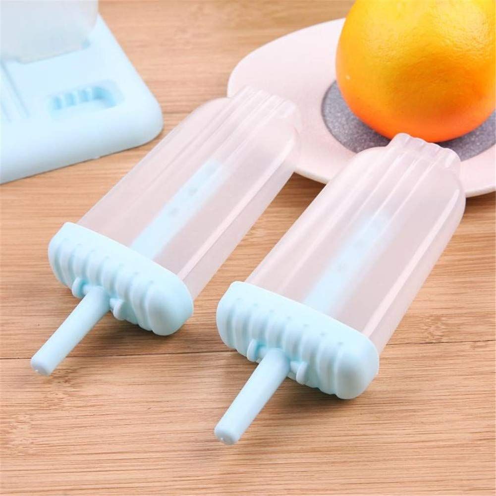 Popsicle Molds 6 Pieces Ice Pop Makers Reusable Ice Cream Mold Homemade DIY view 2