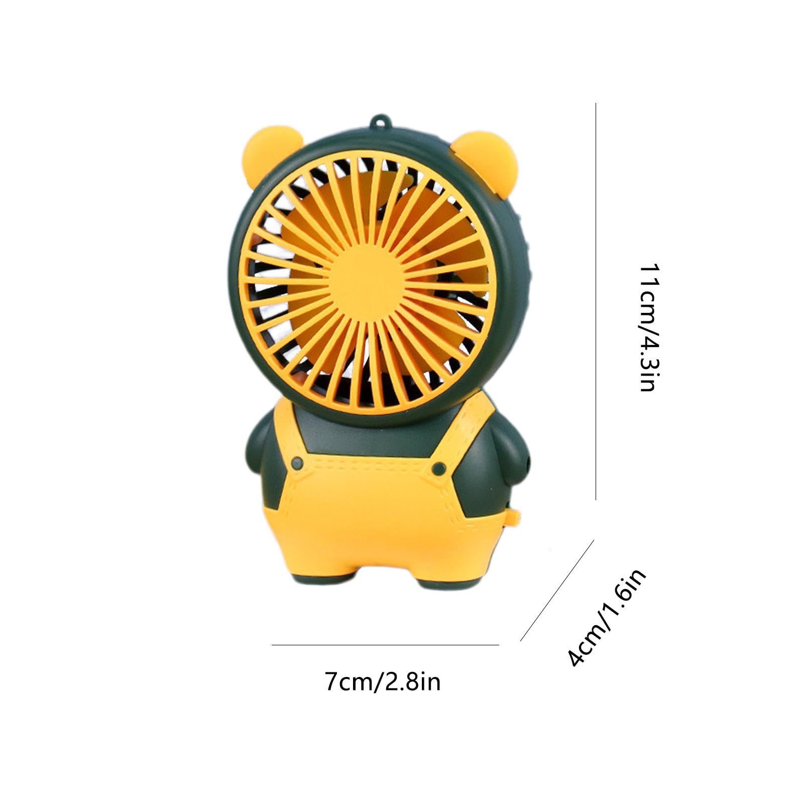 Small Fan, Pocket Fan, Portable Fan, Personal Rechargeable Pocket Fan, Quiet view 2