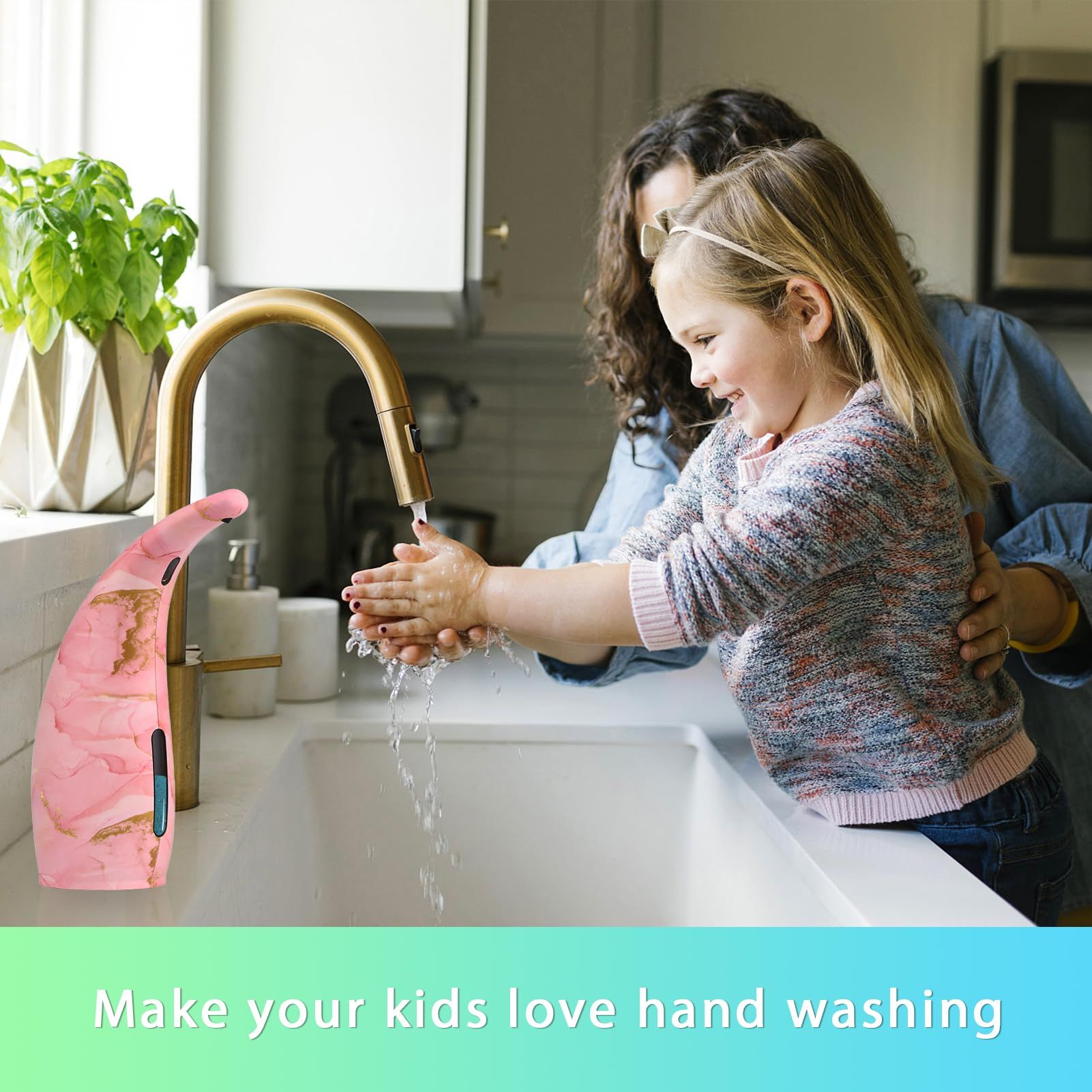 Soap Dispenser Touchless Liquid Hand Soap Dispenser with Infrared Sensor for view 5