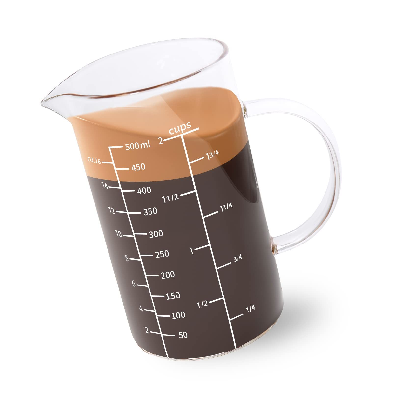 Glass Measuring Cup with Handle