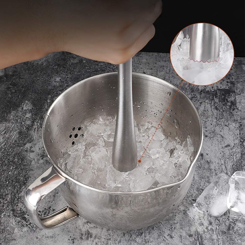 Kitchen Masher Tool made of high quality food safe stainless steel that is sturdy view 5
