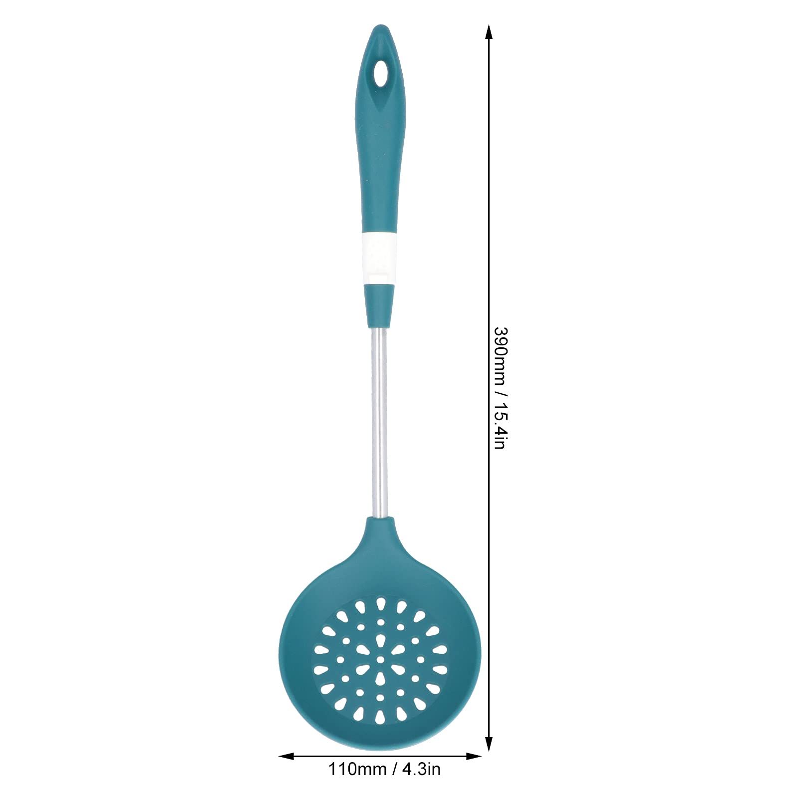 Silicone Cooking Utensils Set with Stainless Steel view 4