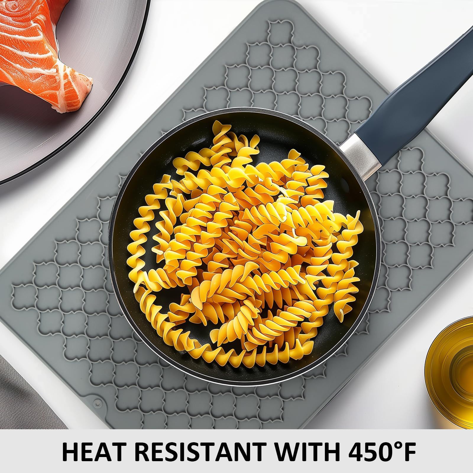 Mat-Kitchen Dish Drying Pad Heat Resistant Mat-Kitchen Gadgets Kitchen view 2