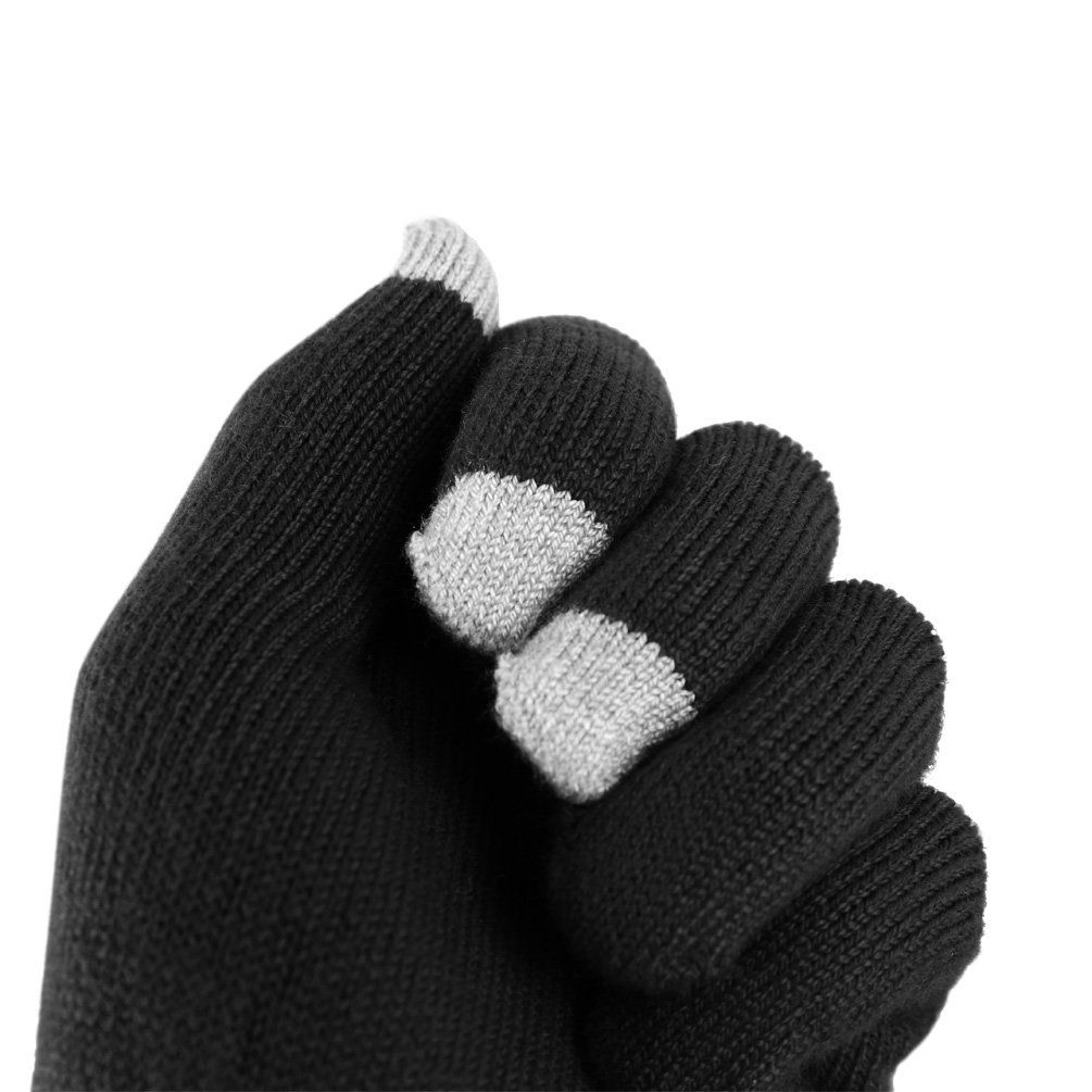 Touch Gloves Touch Screen Knit Gloves Pair Keep your fingers toasty while view 2