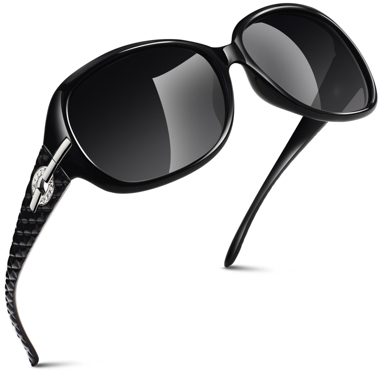 Sunglasses Womens Polarized Trendy Oversized Sun Glasses Fashion Ladies Shades