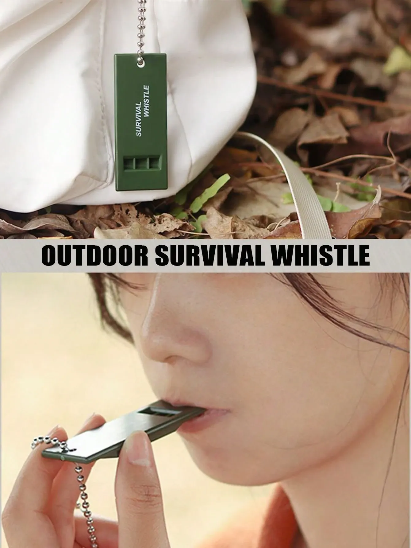 3Pcs Ultra Loud Survival Whistles For Outdoor Emergencies Hiking Camping view 2