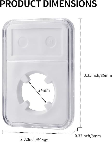 10-Pack 24mm Coin Slab Display Holder view 3