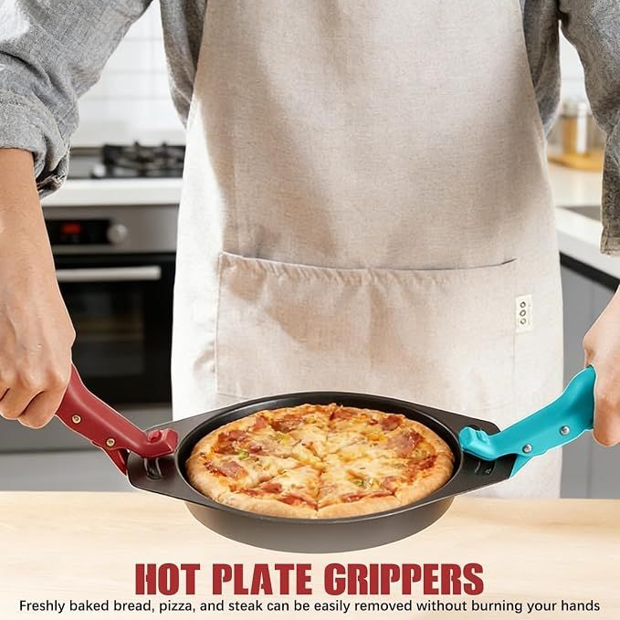 2 PCS Hot Plate Gripper Tongs view 4