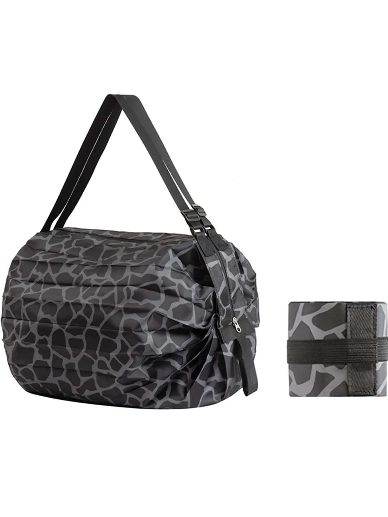 1PC Reusable Foldable Shopping Bag – Oxford Cloth Material view 2