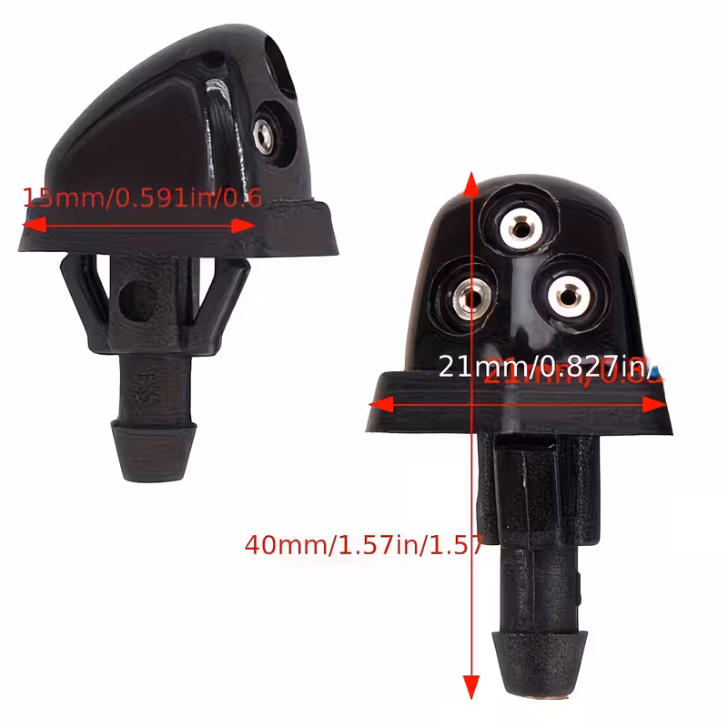 3-way Adjustable Windshield Washer Nozzles compatible with Suzuki Grand Vitara view 3