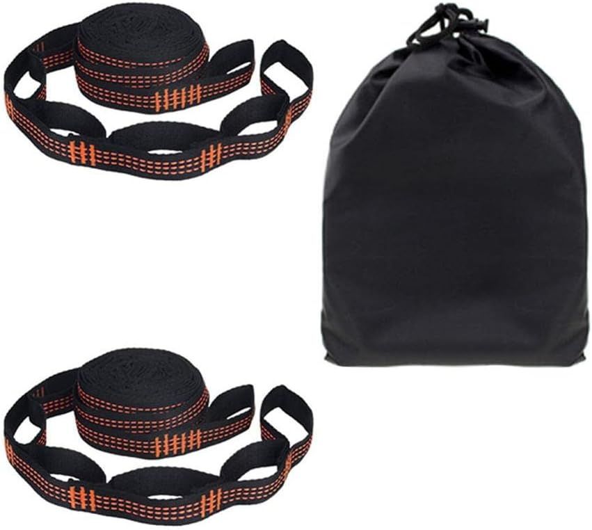 2 Pcs/Set Hammock Straps Special Reinforced Polyester 5 High Load-Bearing — image 1