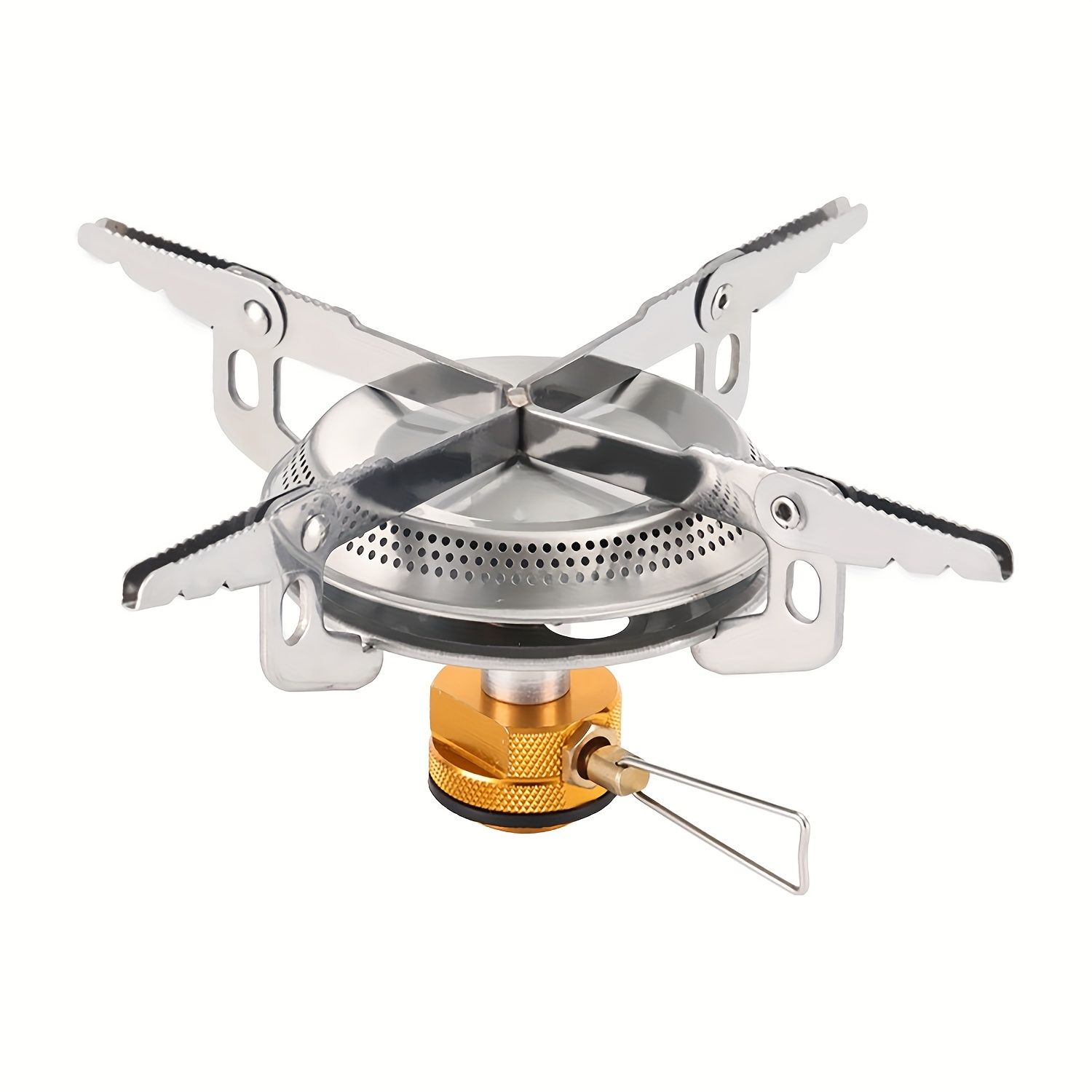 Portable Lightweight Camping Stove for Isobutane Fuel