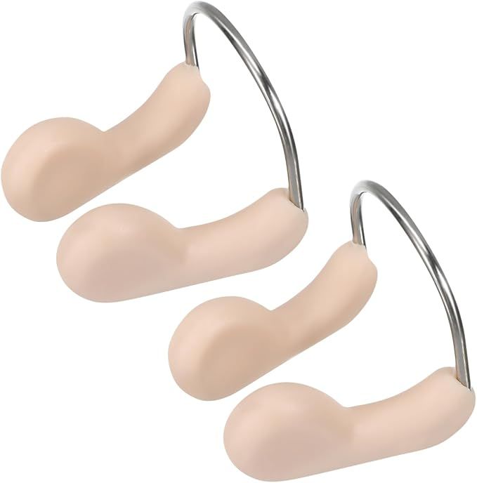 2Pcs Waterproof Nose Clip for Swimming Soft TPR Material Comfortable Fit Nose