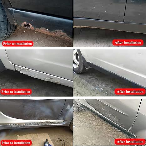 13ft*3.15in Side Skirts Protector view 2