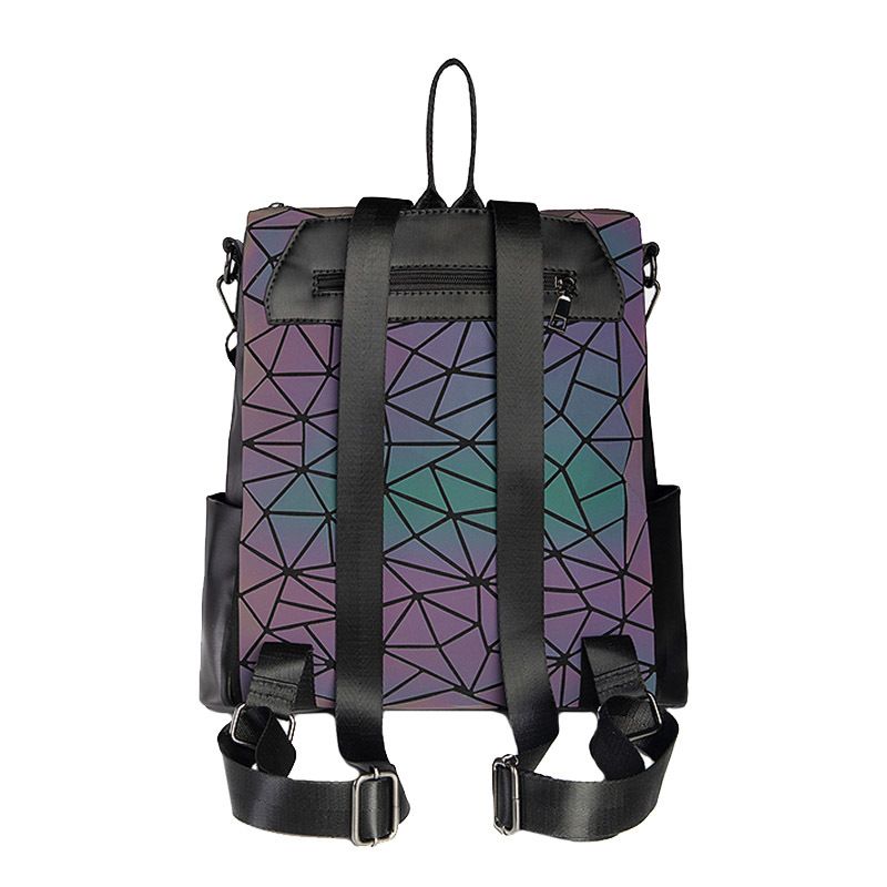 Geometric Luminous Purses Handbags Holographic Crossbody Shoulder Bag in style — image 1