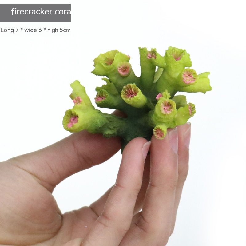 Artificial Coral Plant for Fish Tank Decorative Aquarium Reef Ornament view 4