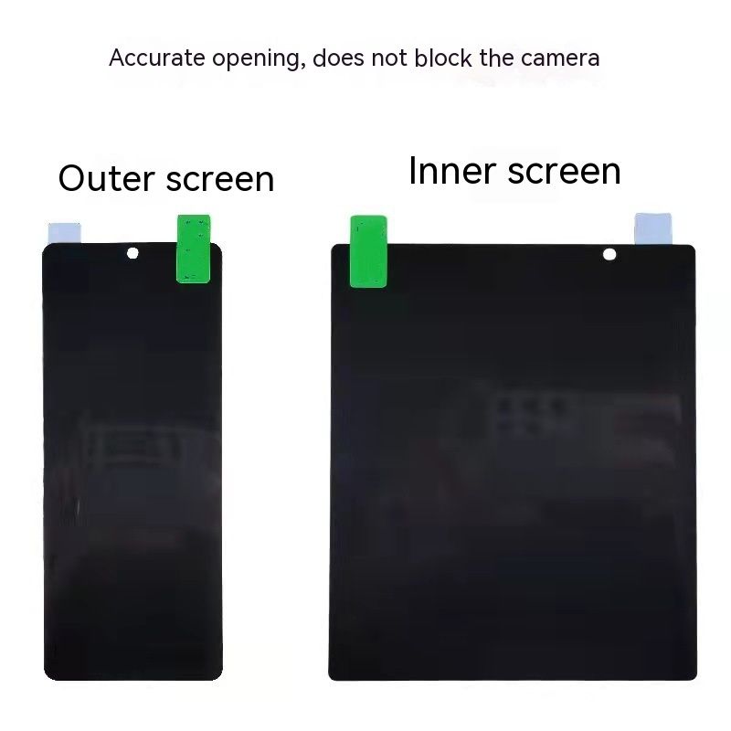 Film Screen Protector Anti-Bubble HD Clear Hard Coated PET Film Screen — image 1