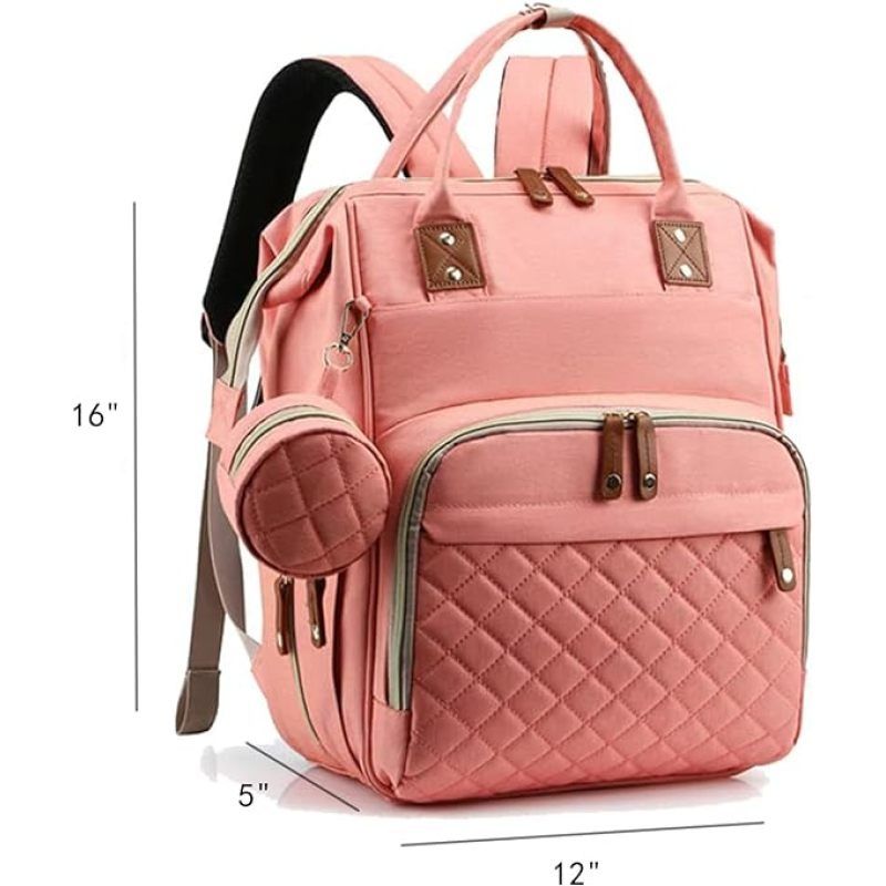 Baby Diaper Bag Backpack with Changing Pads mommy Bags Boys Girl Unisex view 3