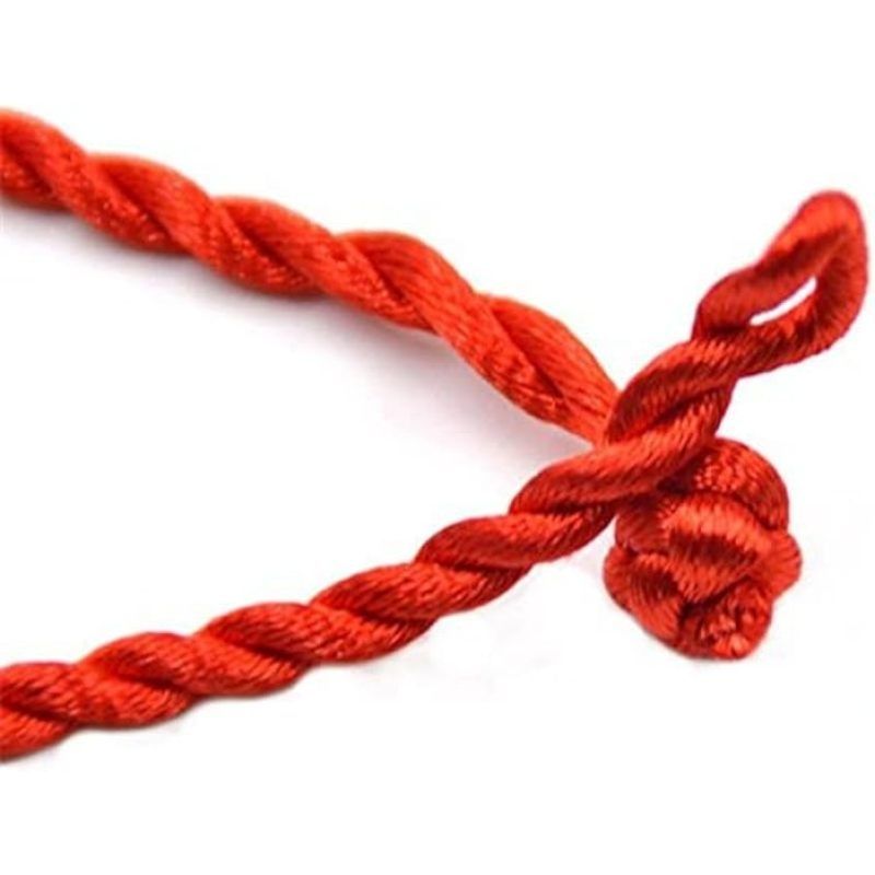 Sexy Red Strings Braided Bracelet for Good Luck view 2