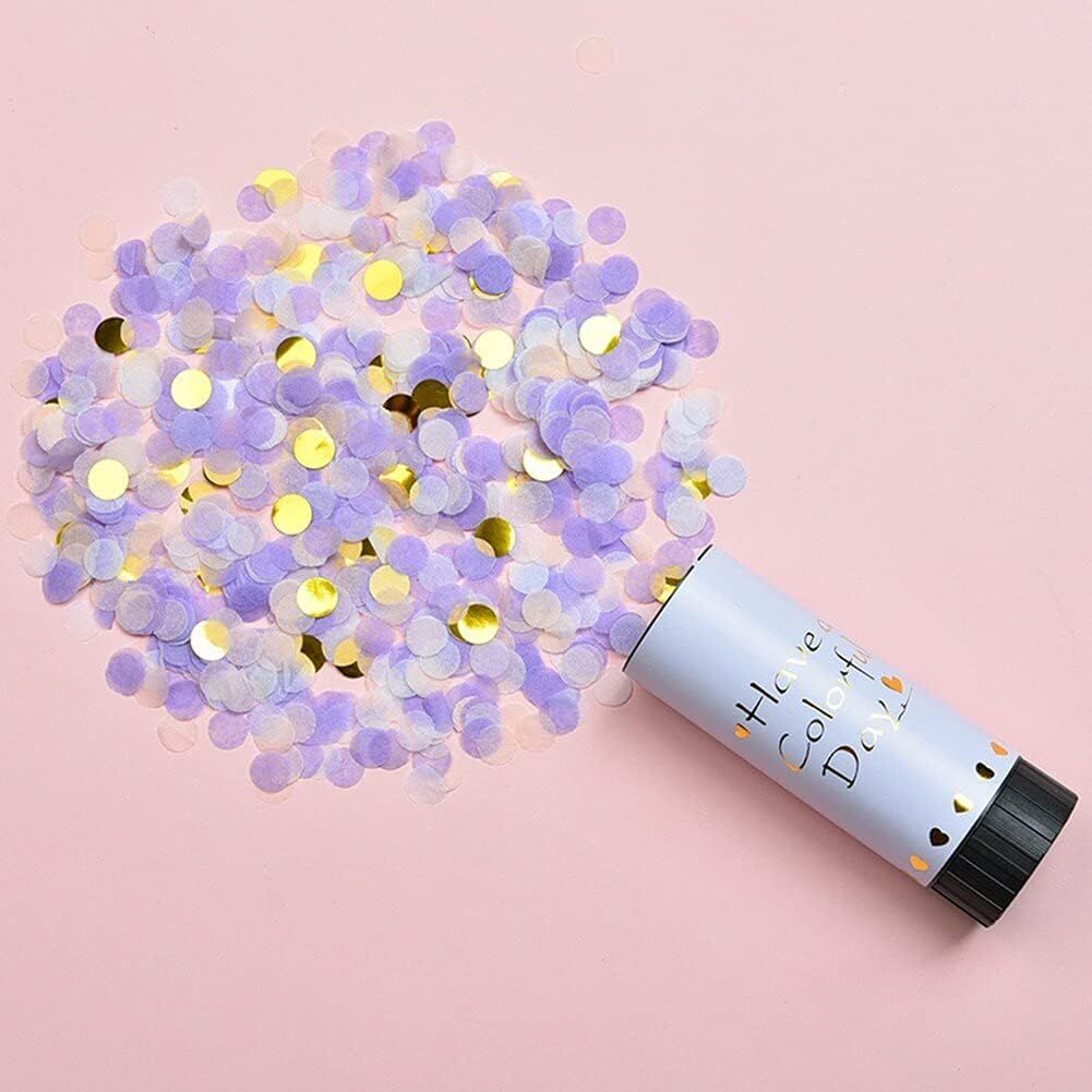 Colorful confetti Party Wedding hand-held firecrackers view 3