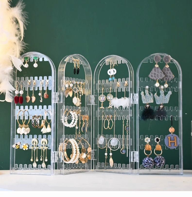 Acrylic Earrings Holder for Women view 2