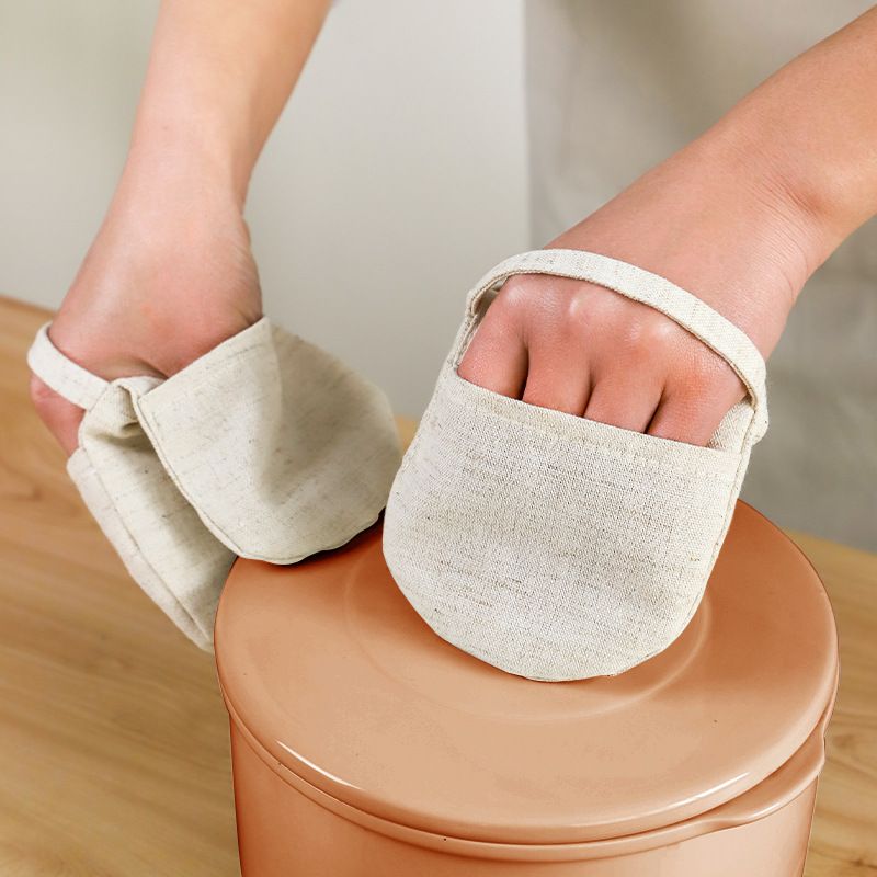 2PCS Heat Resistant Oven Gloves Protect Hands and Surfaces with Non-Slip Grip view 4