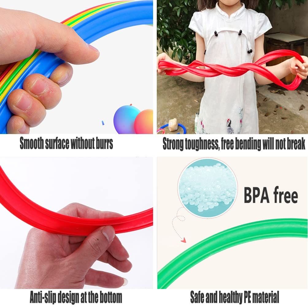 Kids Hop Floor Hopscotch Ring Game Set view 4