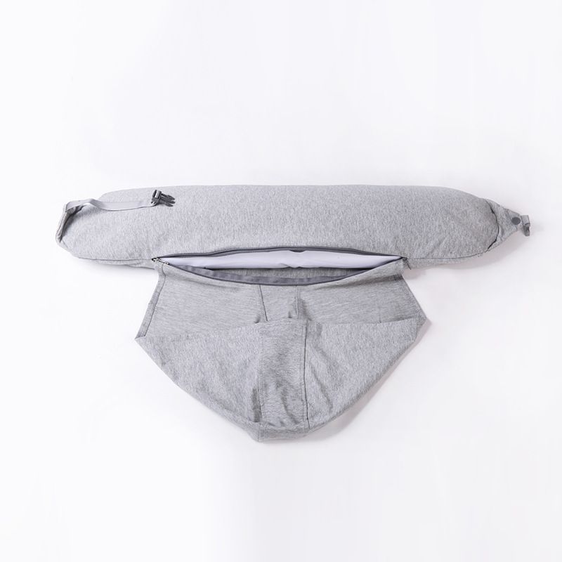 Travel Neck Pillow for Airplane Memory Foam Hooded Neck Travel Pillow 3 in 1 view 4