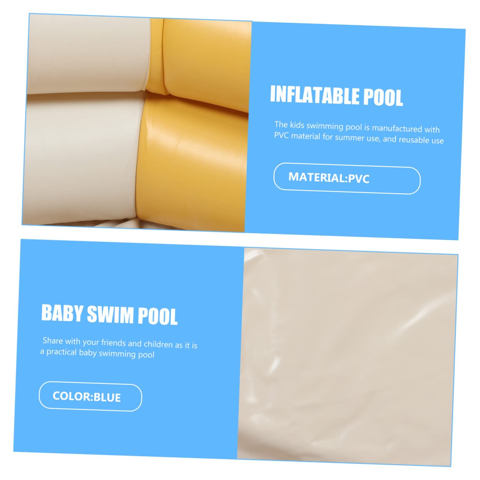 Small Swimming Pool Kids Inflatable Swimming Pool Dinosaur-Baby Pool Kiddie view 3