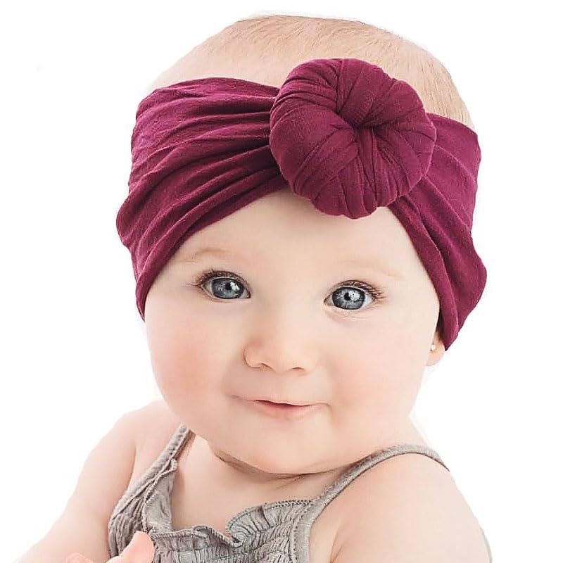 Headbands Hairbands Hair Bows Elastics Handmade Hair Accessories for Newborn view 2