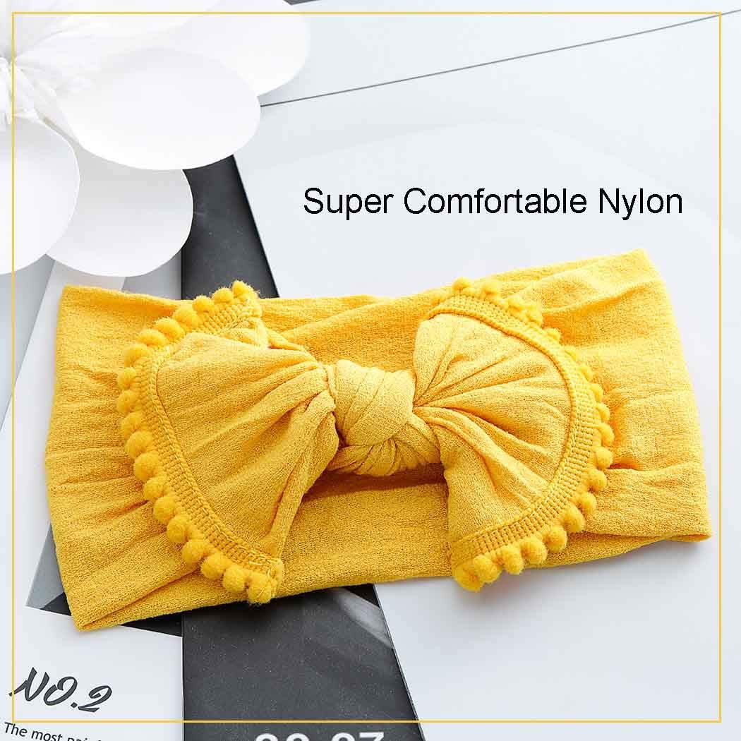 Headbands Hairbands Hair Bows Elastics Handmade Hair Accessories for Newborn view 4