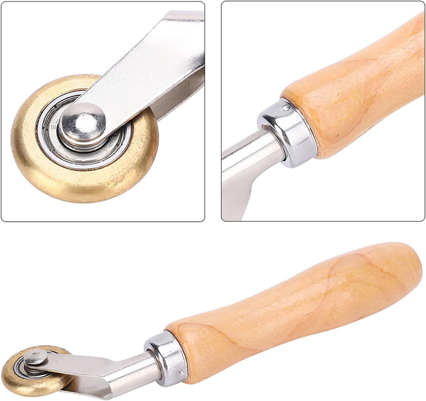 PVC/TPO/EPDM Single Ply Roofing Brass Penny Roller and Flooring Corner Detail — image 1