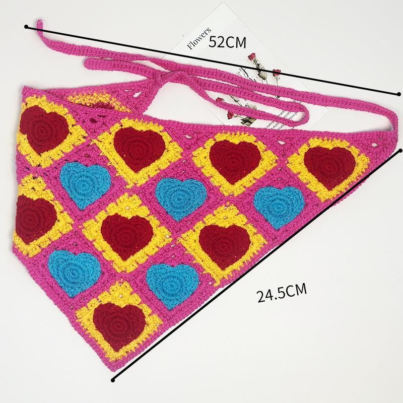 4Pcs Headbands Hairbands Head Scarf Hair Scarf for Women Girls Knitted view 3
