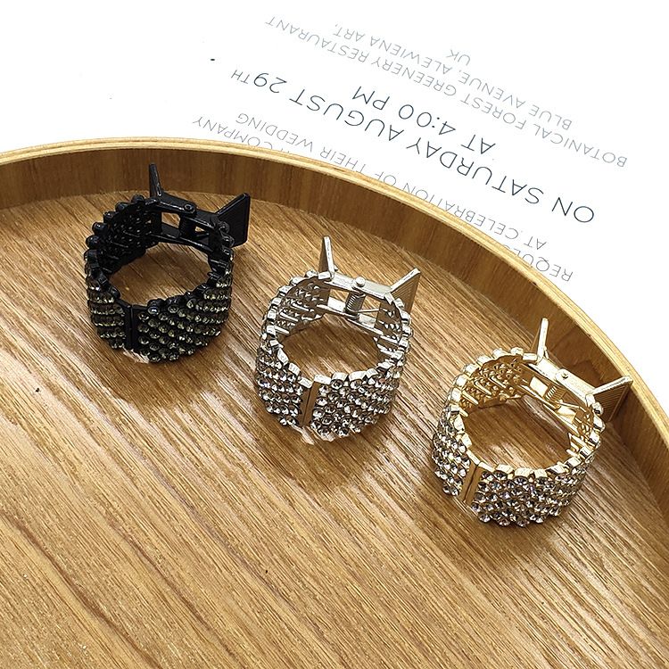 Small Hair Claw Clips for High Ponytail view 3