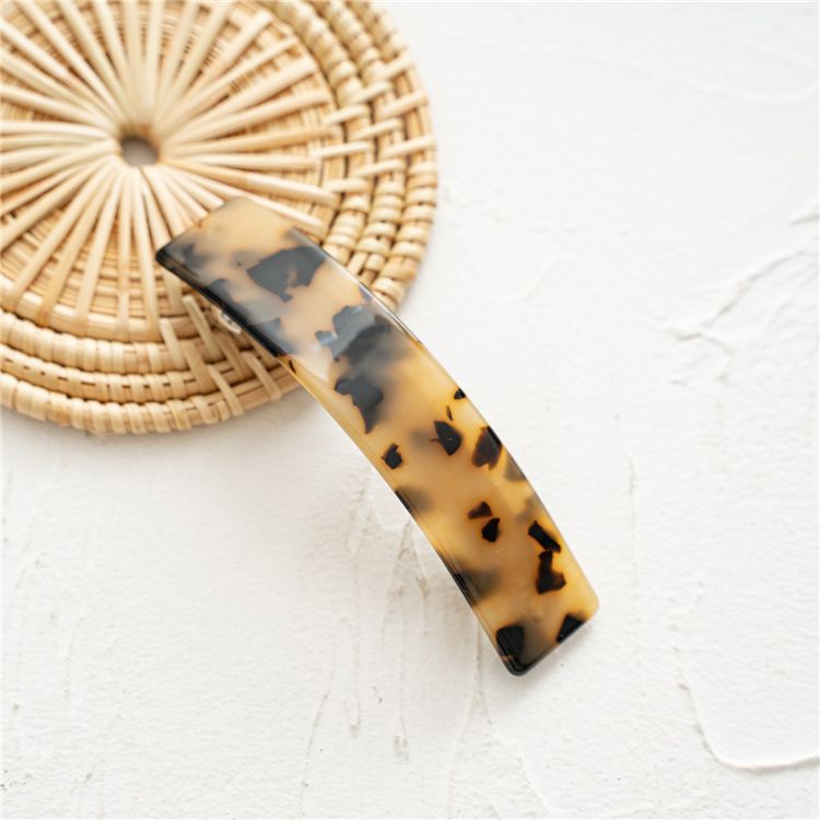 6 Pcs Tortoise Shell Hair Barrettes view 4