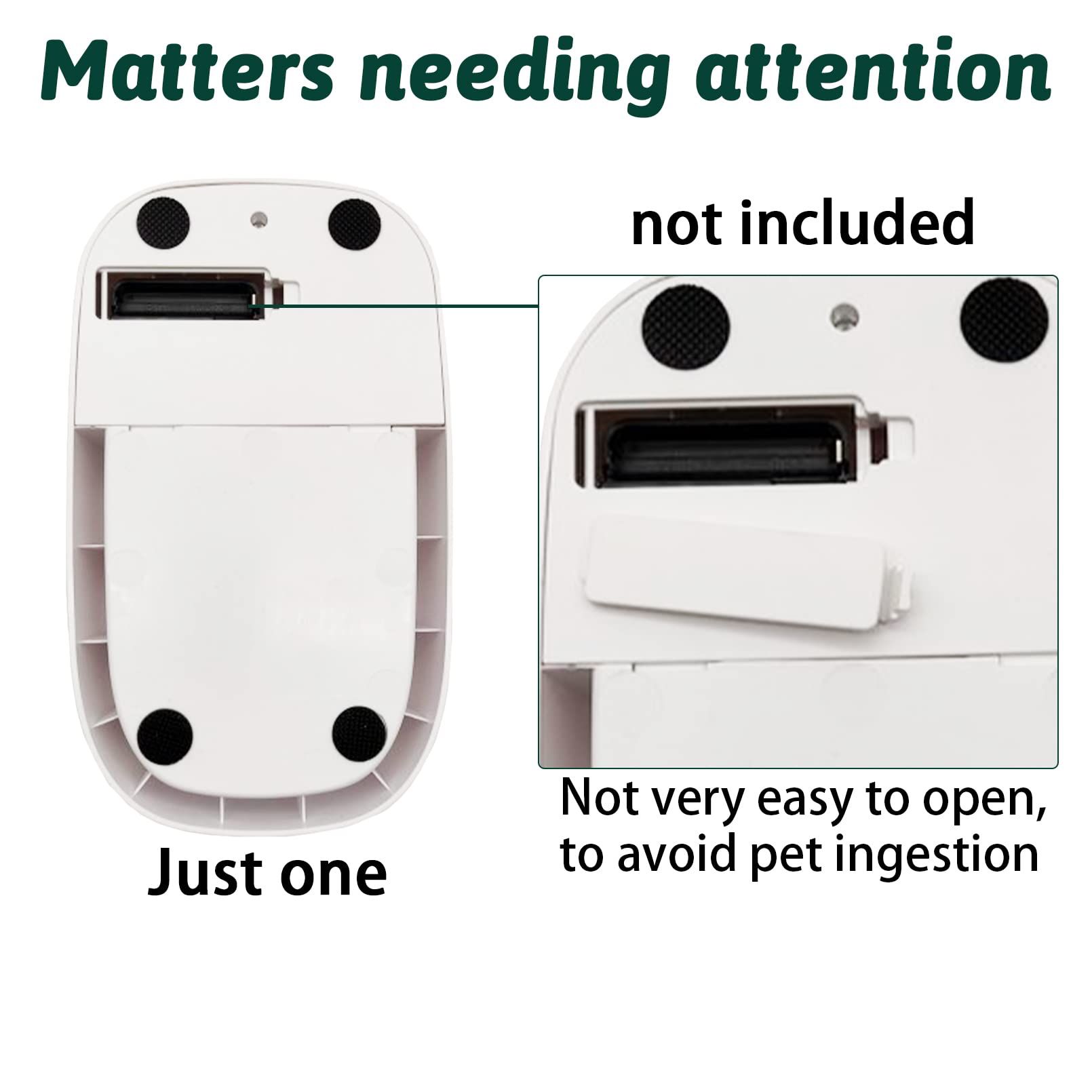 Automatic 2 Meals Cat Feeder Auto-On Smart Pet Feeder Dry and Wet Food view 3