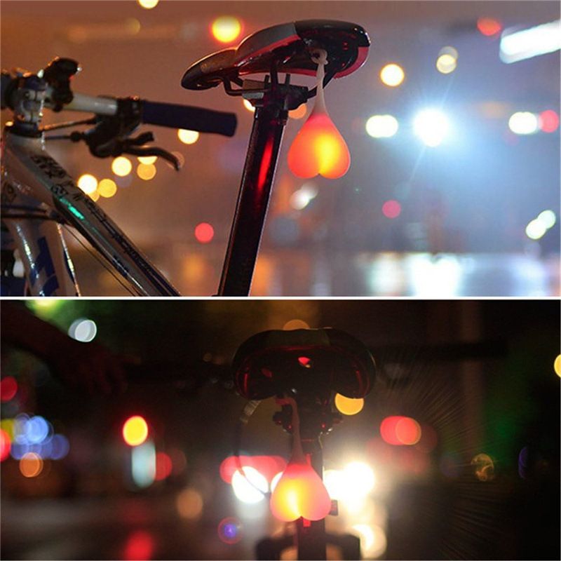Bike Reflectors LED Bicycle Rear Lights Night Essential Cycling Balls Tail view 4