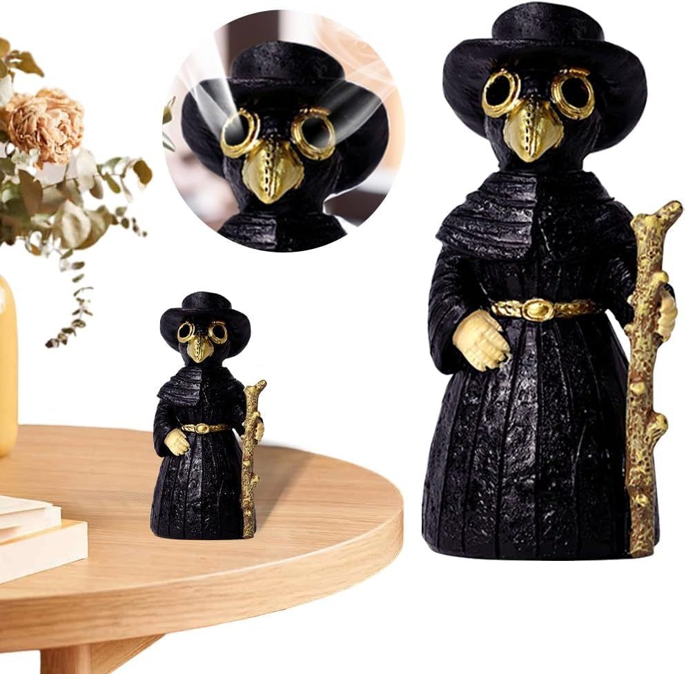 Plague Doctor Voodoo Dolls Incense Burner view 4