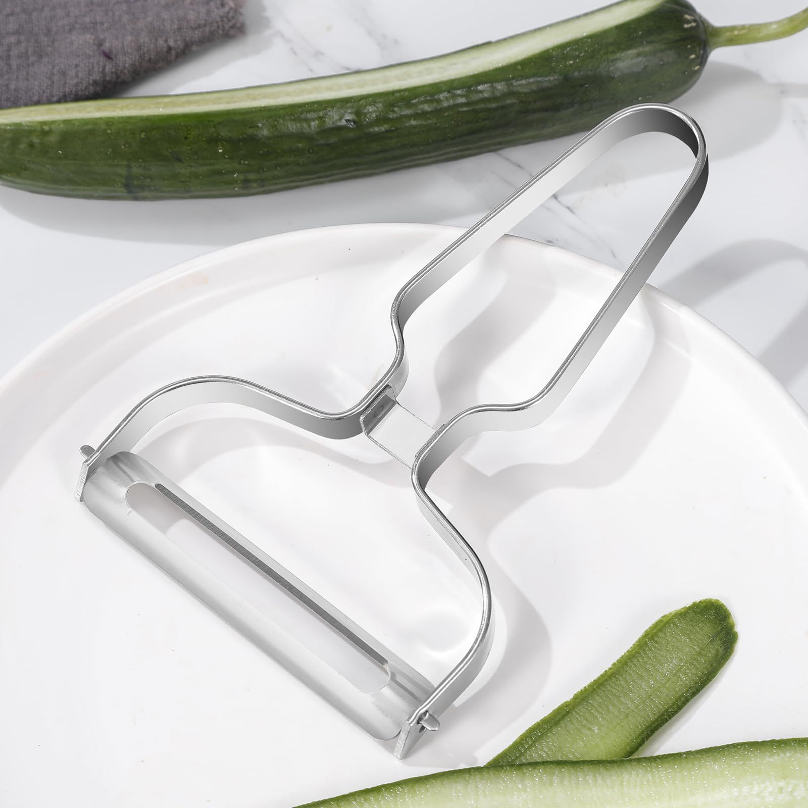 Stainless Steel Vegetable Fruit Peeler Slicer view 3