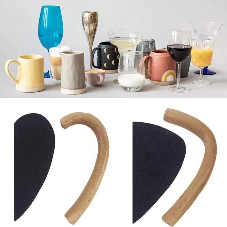 12 Pieces Mug Handle Making Tool for Pottery view 2