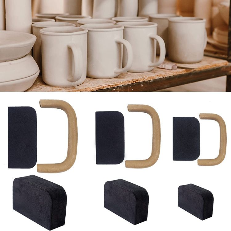 12 Pieces Mug Handle Making Tool for Pottery view 3