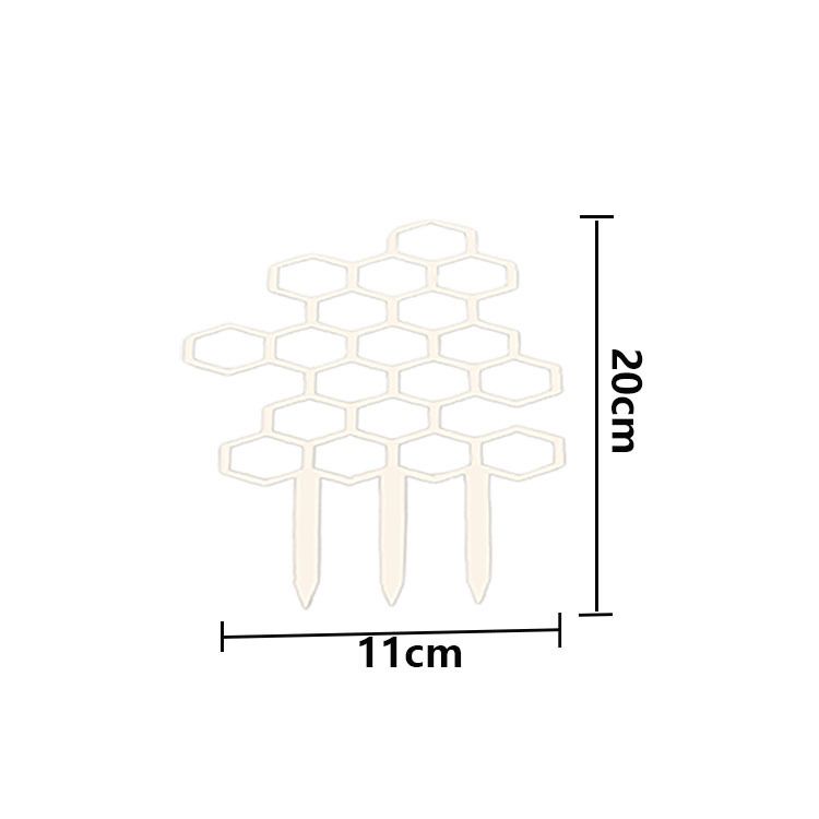 Small Wooden Trellis for Potted Climbing Plants Trellis Starter Holder for view 4